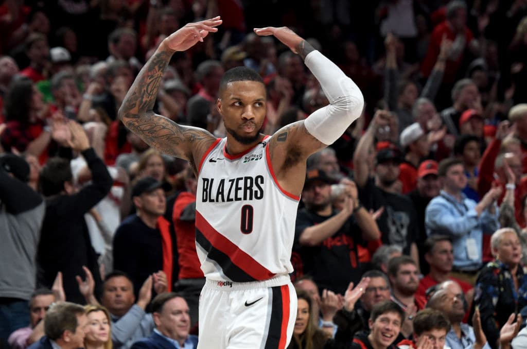 <b>14) Damian Lillard, Portland Trail Blazers</b>.
