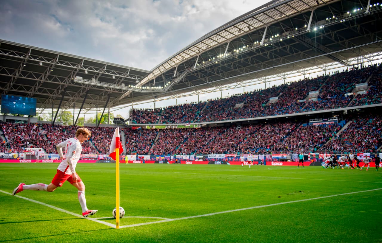El Red Bull Arena del Leipzig debutó en la Champions League esta temporada, pero ya en 2005 recibió la Copa Confederaciones.
