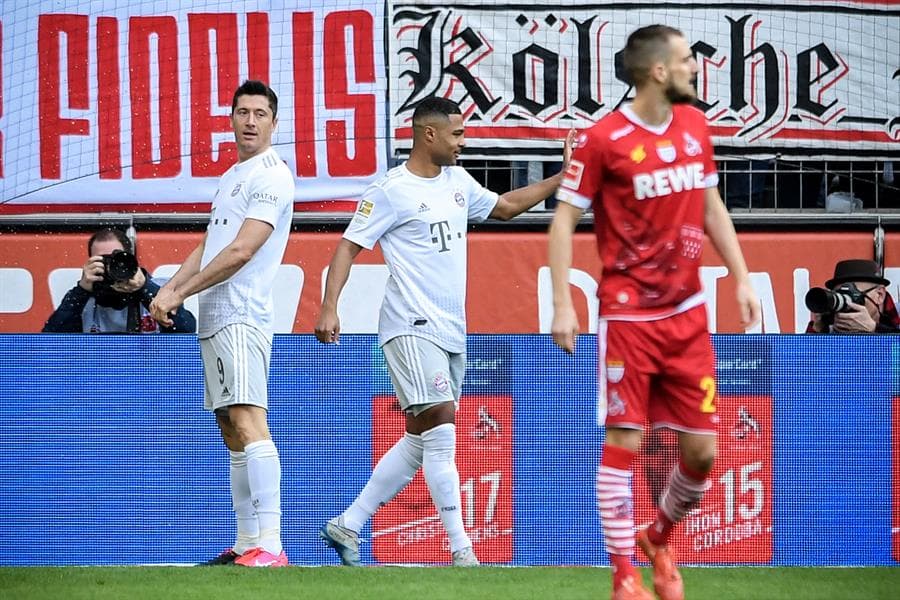 El primer gol fue por parte de Robert Lewandowski a los tres minutos.