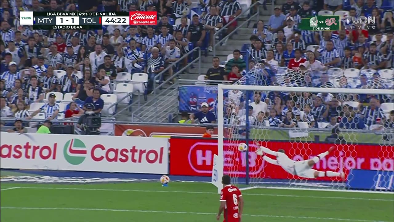 ¡Se empató, raza! Deossa corre con mucha suerte y pone el 1-1 vs. Toluca