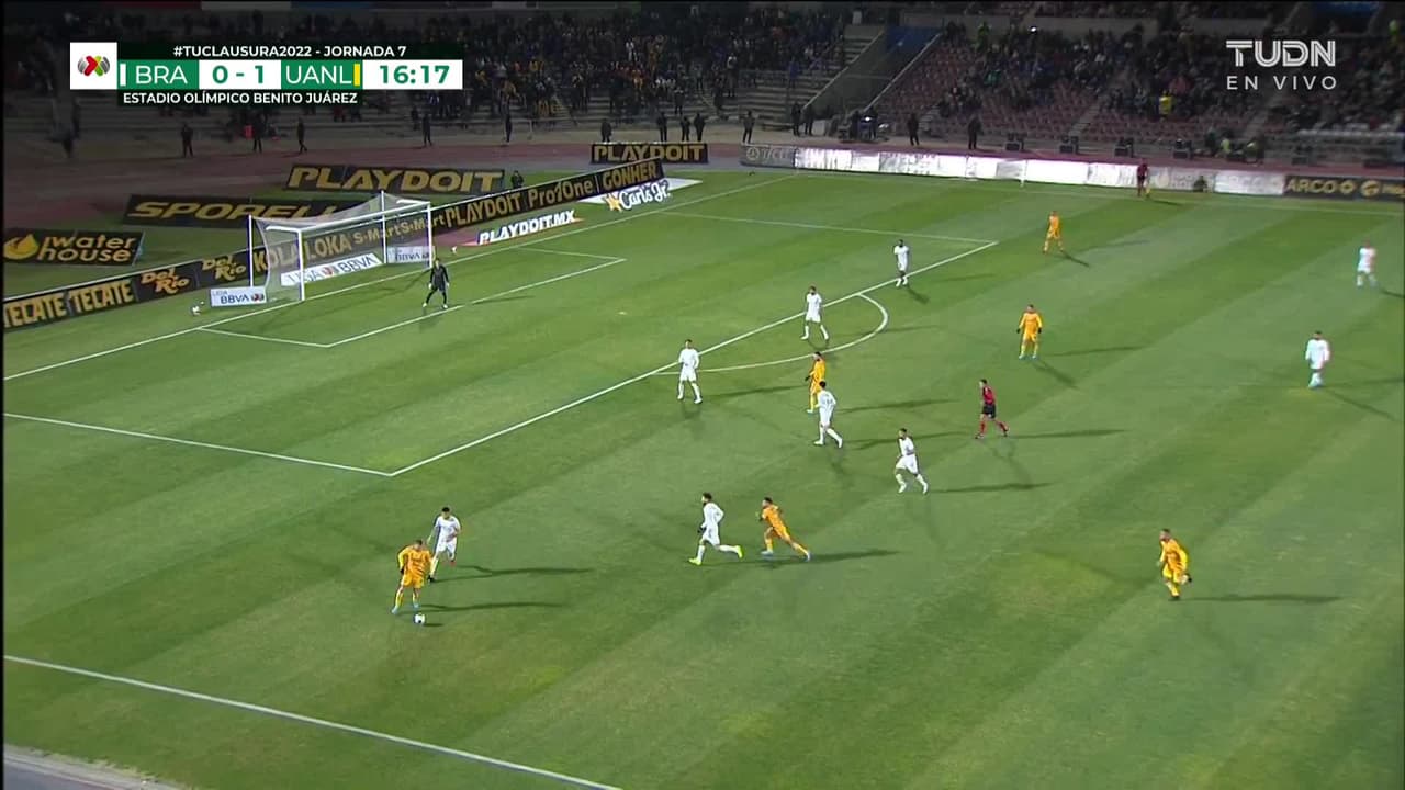¡GOOOL! André-Pierre Gignac anota para Tigres.