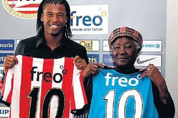 Sus padres, Maureen Wijnaldum y Ramon van La Parra, se divorciaron cuando él era pequeño. Tomó el apellido de su madre.