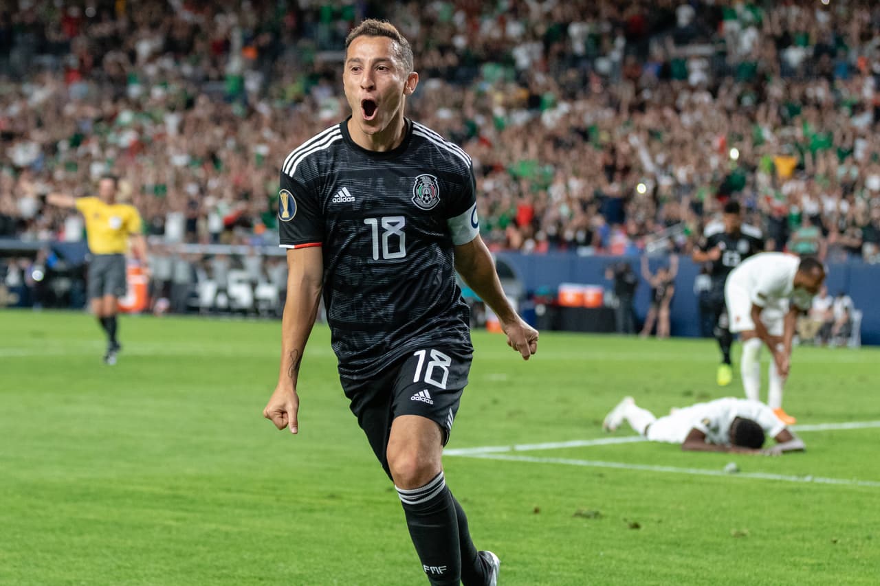 <b>Andres Guardado</b>: 12 goles (1 en 2007, 3 en 2011, 6 en 2015 y 2 en 2019).