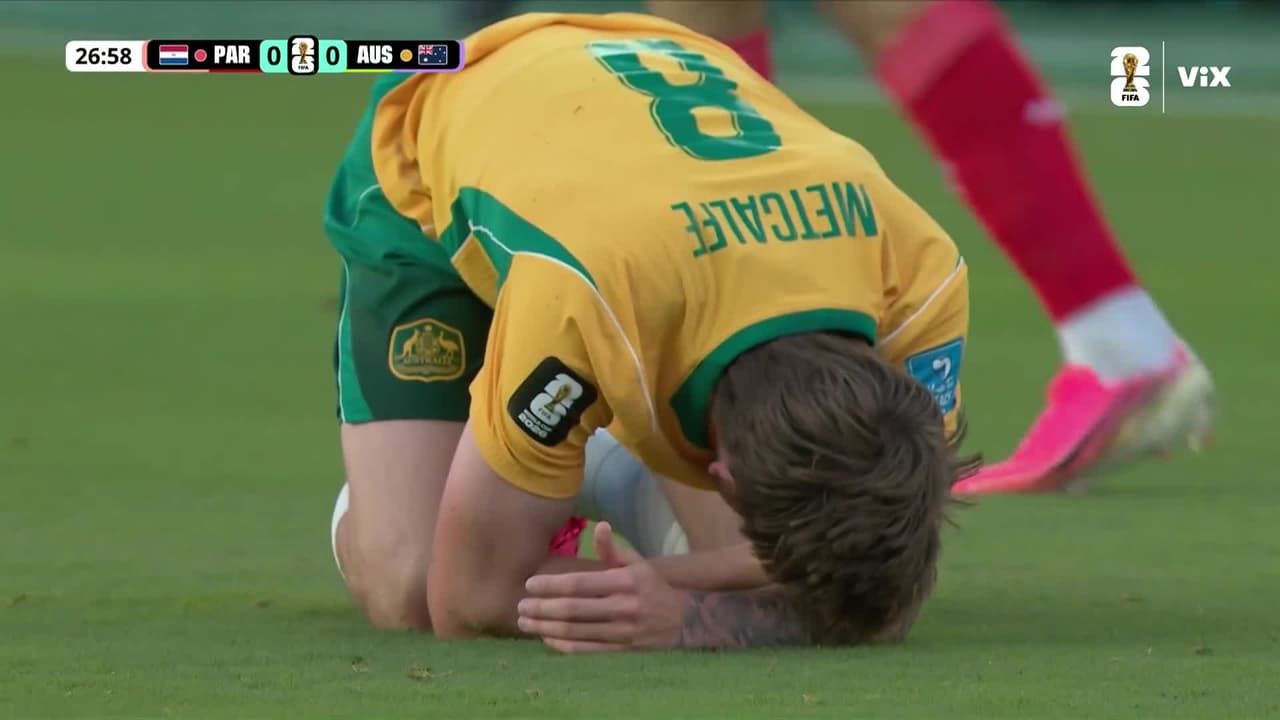 ¡Imágenes sensibles! La escalofriante lesión en el rostro de Connor Metcalfe en el Mundial 2026