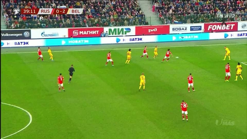 ¡GOOOL! Eden Hazard anota para Belgium