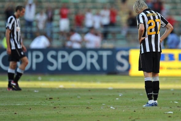 Juventus perdió 1-0 y podría ser un mal presagio para sus aspiraciones al título.