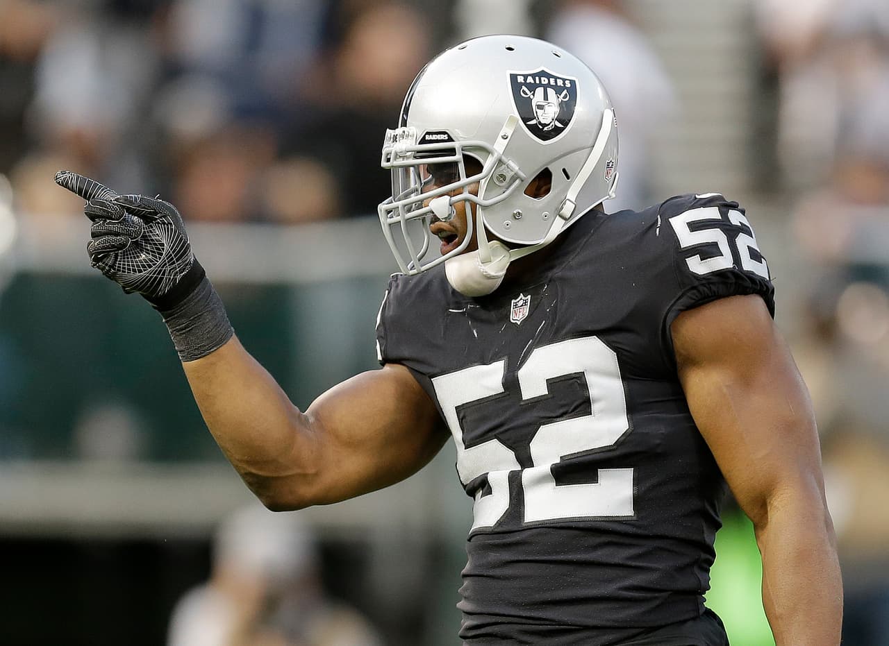 Raiders espera al menos dos selecciones de primera ronda para negociar a Khalil Mack