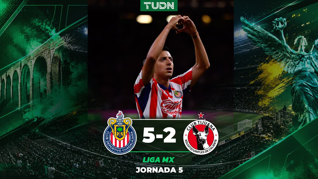 Chivas vs. Tijuana: goles, resumen y resultado del partido de Jornada 5 de Liga MX