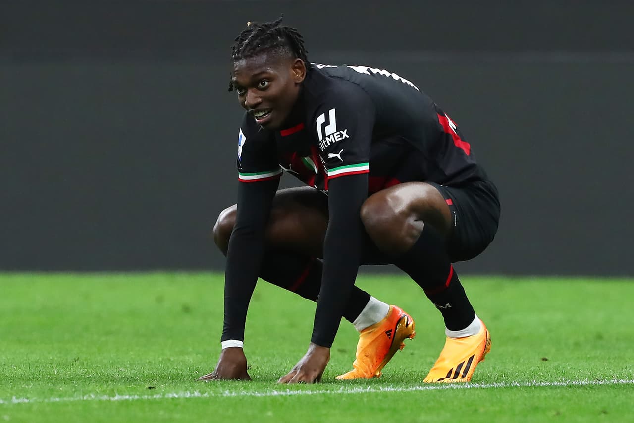 Rafael Leao preocupa al Milan de cara a Semifinales de Champions League