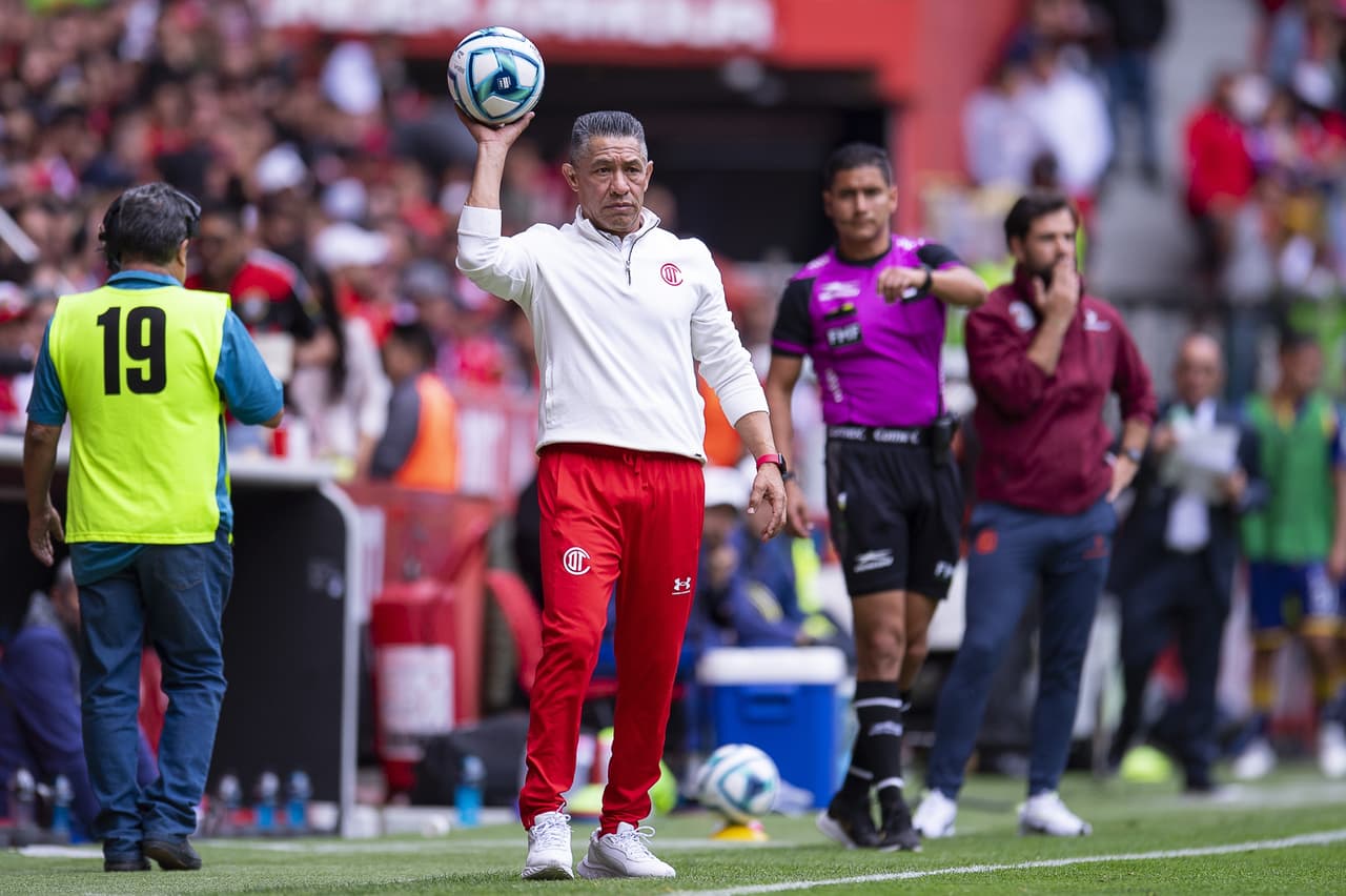 Toluca se luce en casa y consigue hilar su cuarto triunfo consecutivo tras su victoria ante Atlético de San Luis en el Estadio Nemesio Díez en la jornada 9 del torneo Clausura 2023.