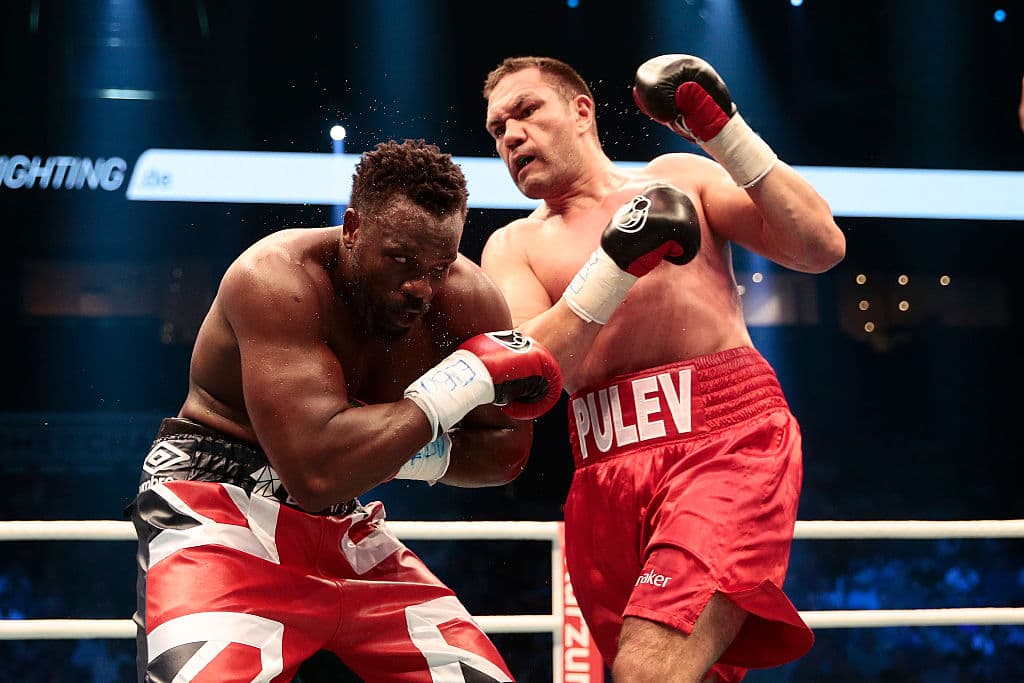 6) 
<b>Kubrat Pulev (25-1)</b>. El boxeador búlgaro derrotó a Kevin Johnson el pasado 28 de abril y se apresta a enfrentar a Hughie Fury el próximo 27 de octubre.