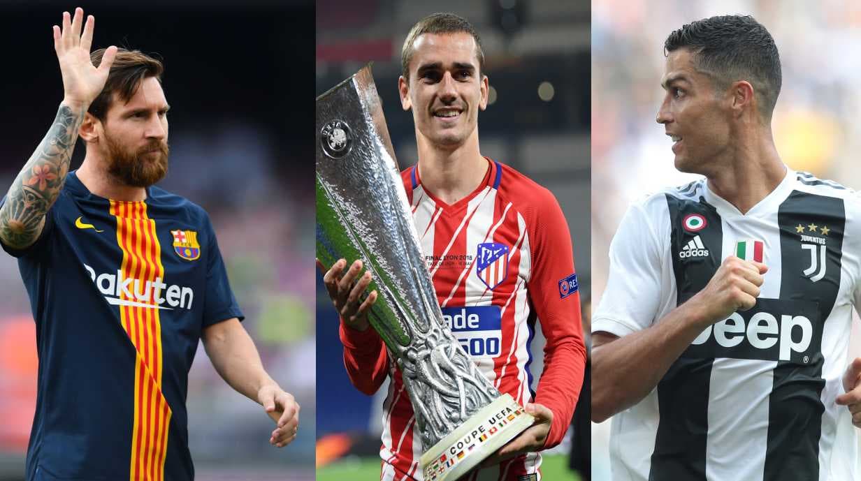 ¿Será? Griezmann afirma que ya se ‘sienta en la misma mesa’ que Messi y Cristiano