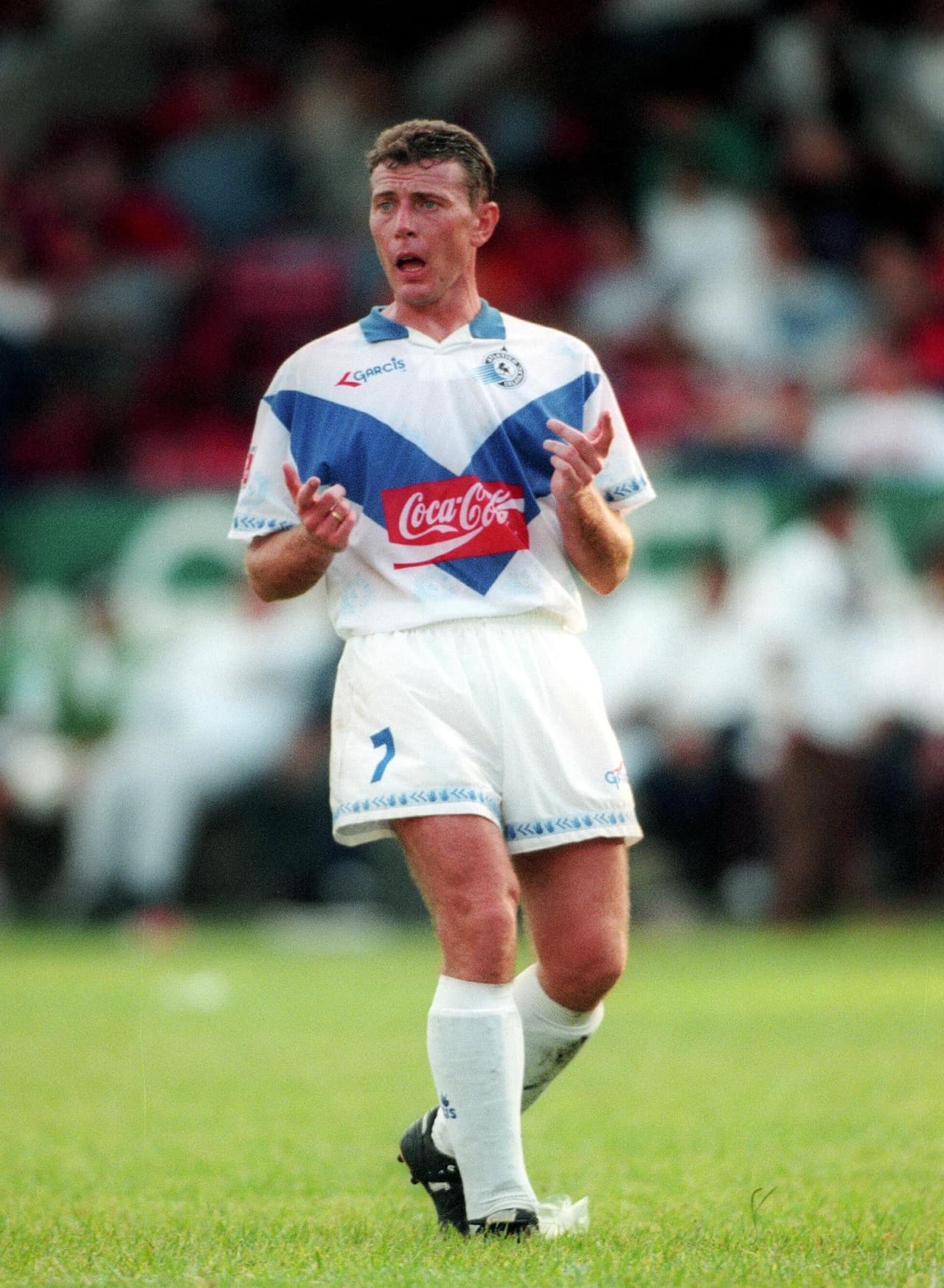 El 'Buitre' Emilio Butragueño fue jugador del Celaya de 1995 a 1998 dejando gratos recuerdos y 29 goles en 91 partidos siendo su primera temporada la mejor en territorio mexicano.