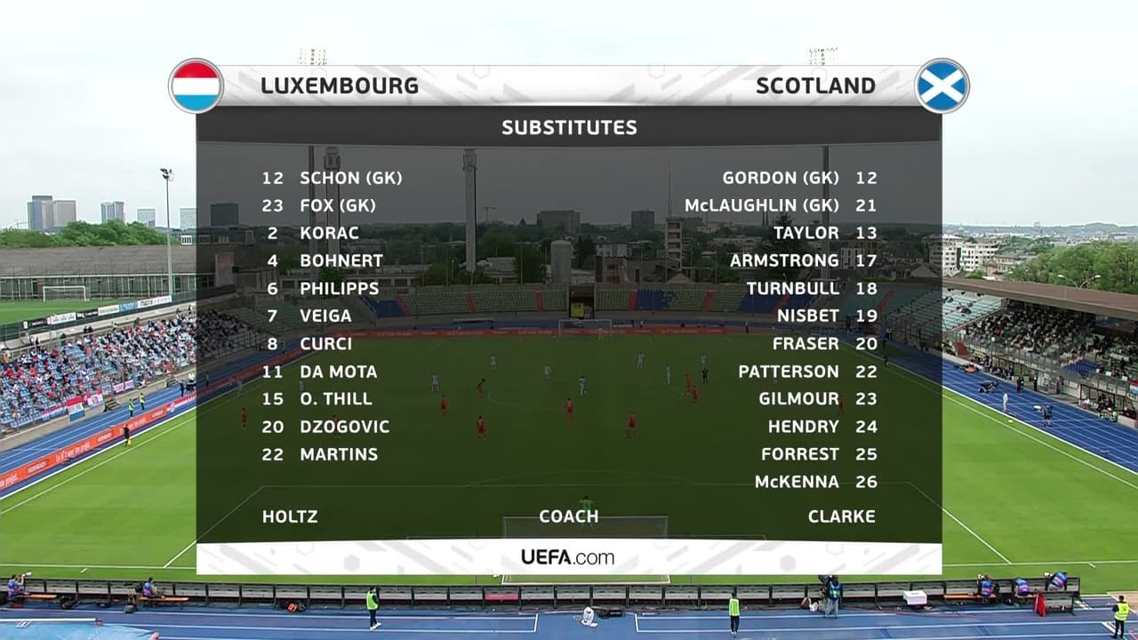 Arranca el partido y la pelota está en juego.