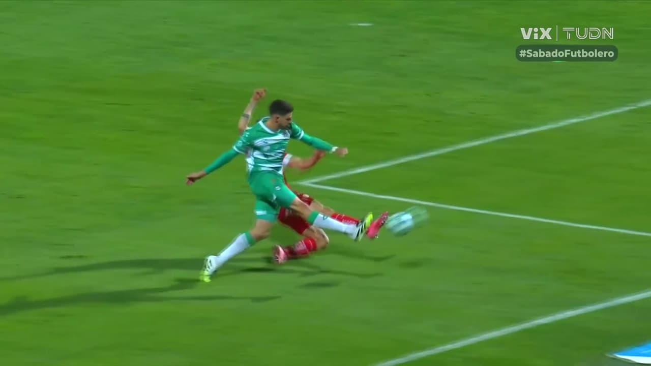 ¡Reacción de Santos! Debut goleador de Lucas Di Yorio para el 1-2