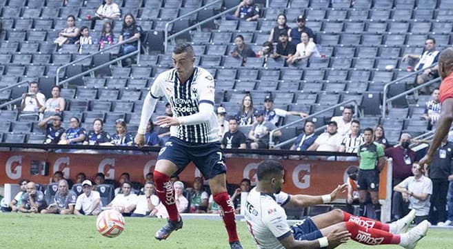 Monterrey no tuvo piedad con el América de Cali y le puso un baile en el amistoso.