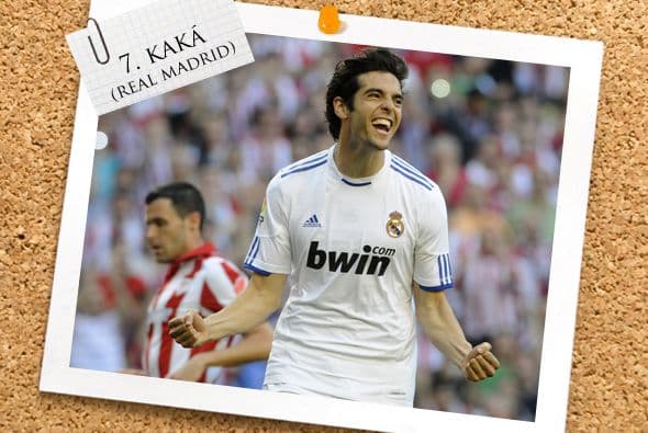 Por si lo extrañaban en nuestro Once, aquí está el brasileño Kaká.