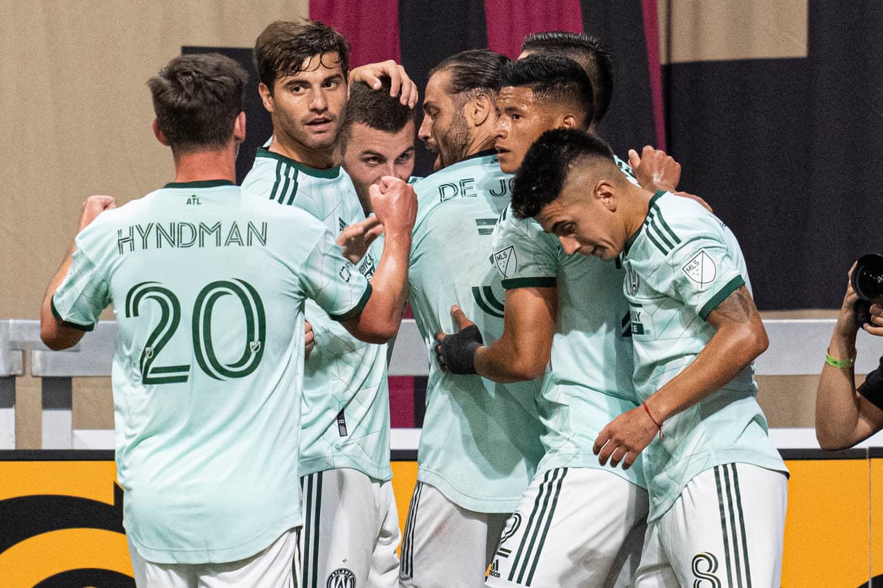 Todo el plantel celebró una victoria amplia frente a Chicago Fire.