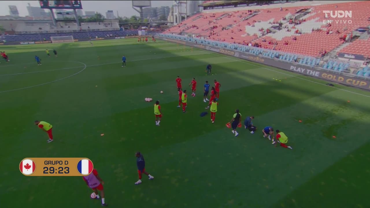 ¡Listas las alineaciones para el Canadá ante Guadalupe!