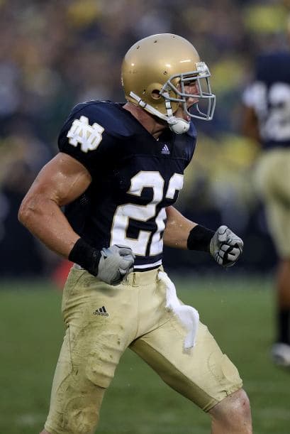 Profundos: 2. Harrison Smith, Notre Dame - Altura: 1.88 m - Peso: 98 kg