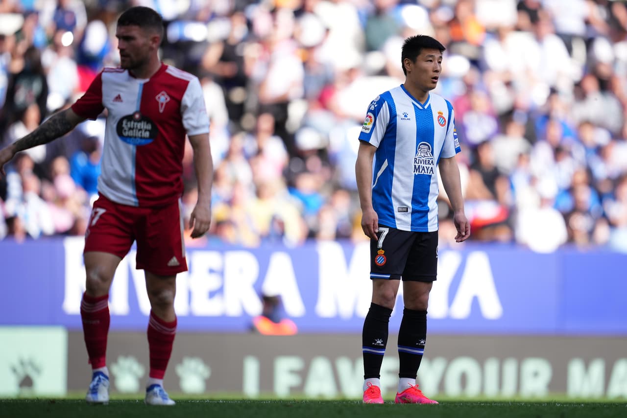 Espanyol se impuso sobre el Celta de Vigo gracias a un tanto del jugador chino Wei Lei, en un partido donde el mexicano Néstor Araujo fue titular, pero Orbelín Pineda se quedó en la banca.