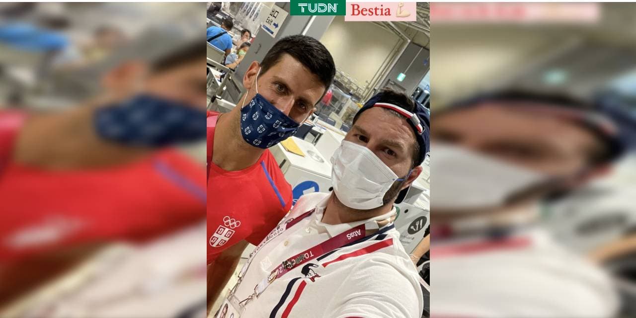 ¡Choque de leyendas! Gignac presume foto con Djokovic
