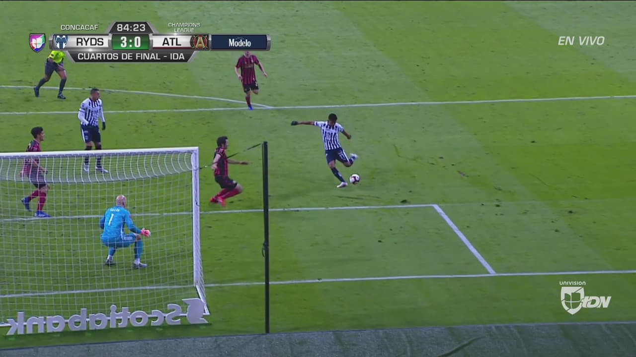 Jesús Gallardo le pega con rencor y Rayados marca el 3-0 con otro zurdazo