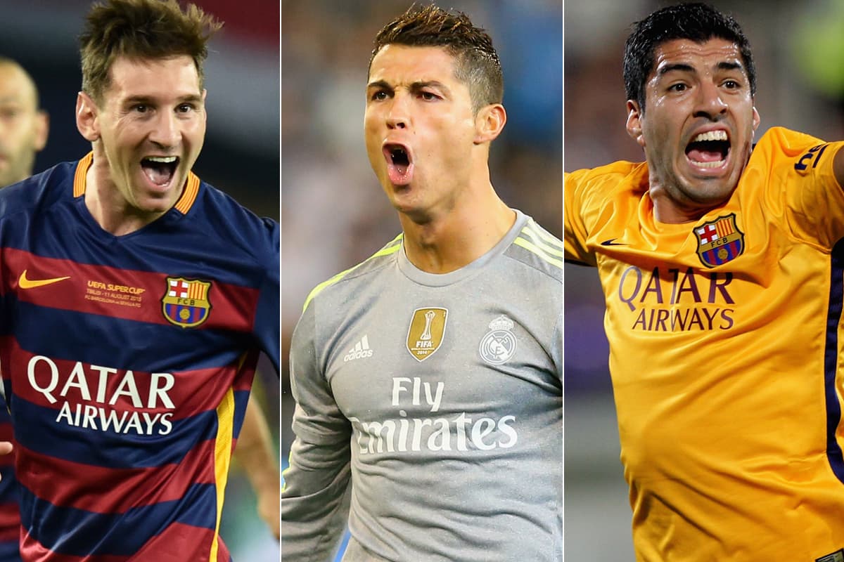 Messi, Cristiano y Luis Suárez candidatos finales al Mejor Jugador de la UEFA