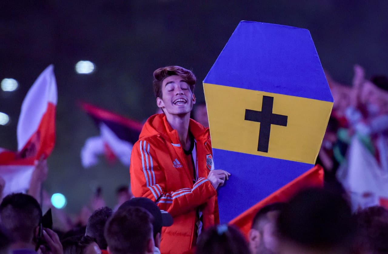 Los hinchas de River Plate lo celebraron como la gloria ante el odiado rival Boca Juniors.