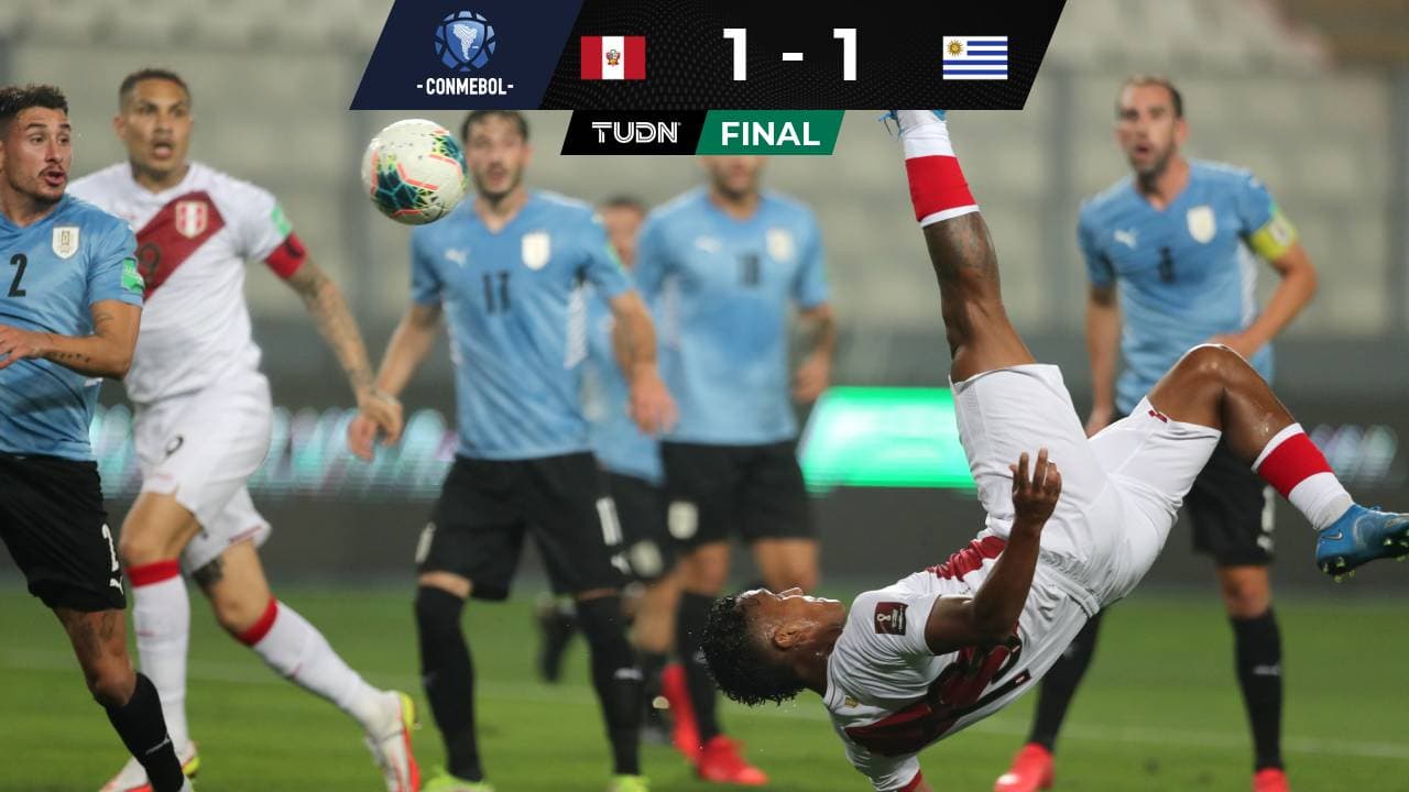 Sin Luis Suárez y Cavani, Uruguay rescata el empate en Lima