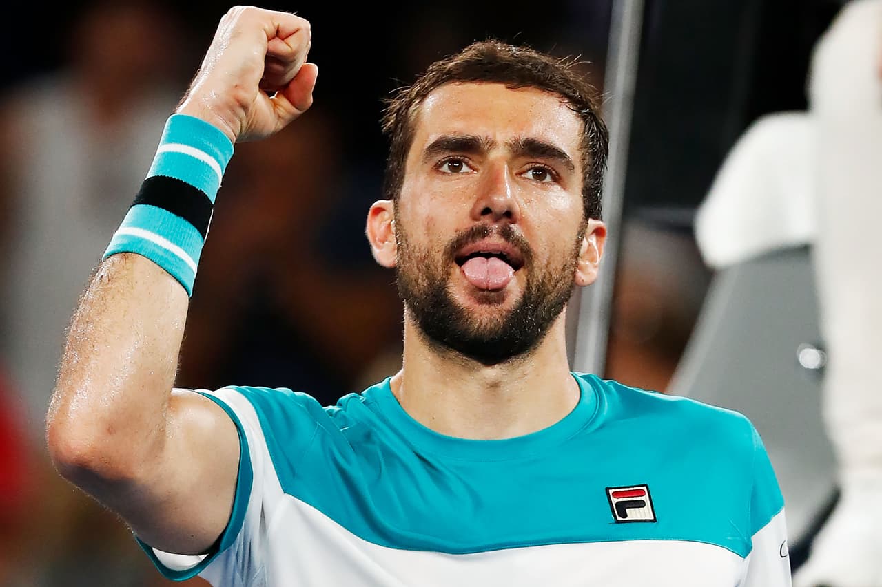 El croata Marin Cilic derrotó al estadounidense Ryan Harrison con parciales 7-6 (4), 6-3, 7-6 (4).