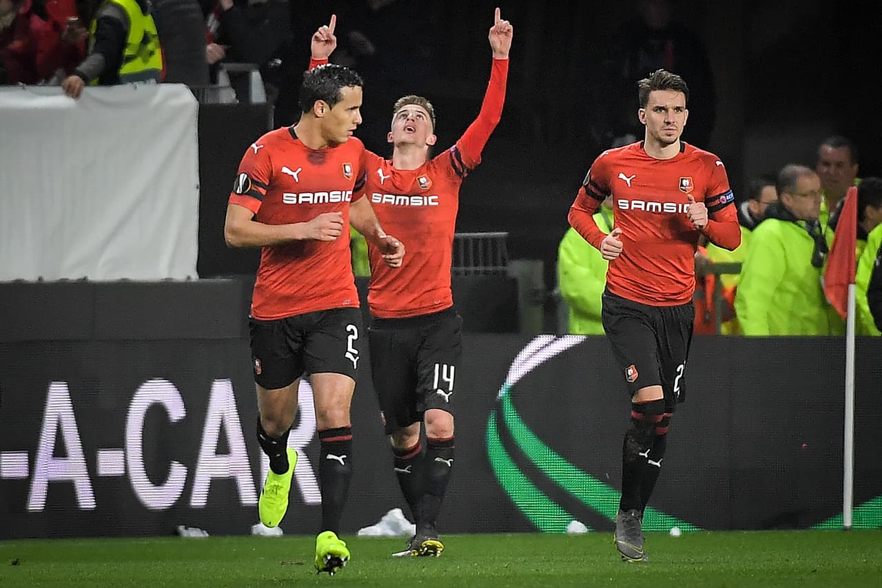 Primer festejo del joven mediocampista en este torneo y el octavo en la temporada sumando los que tiene en Copas locale sy la Ligue 1.