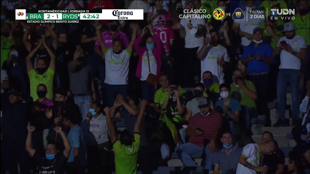 ¡GOL!  anota para FC Juárez. Jefferson Intriago