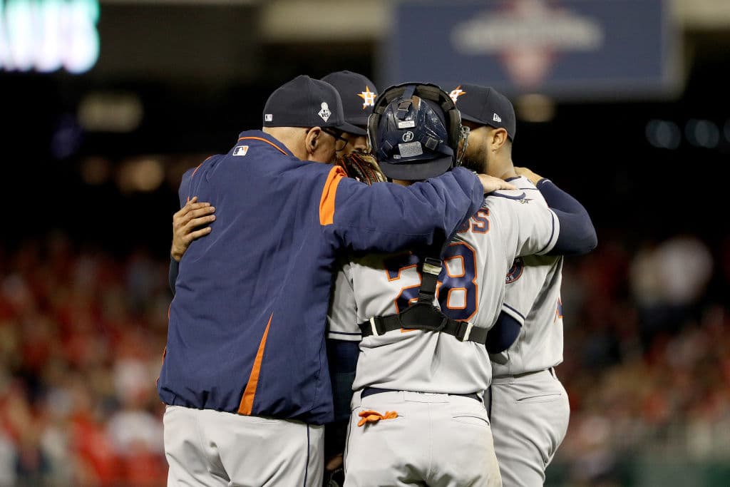 Los astros ganan 4-1 y le meten presión a los Washington Nationals.