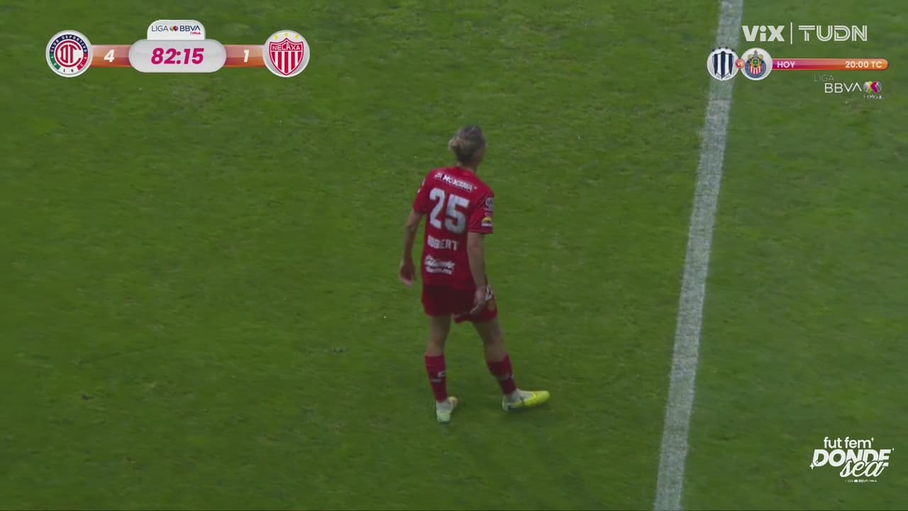 ¡Llegó el cuarto del Toluca! Faustine Robert, le pega con 'rencor'