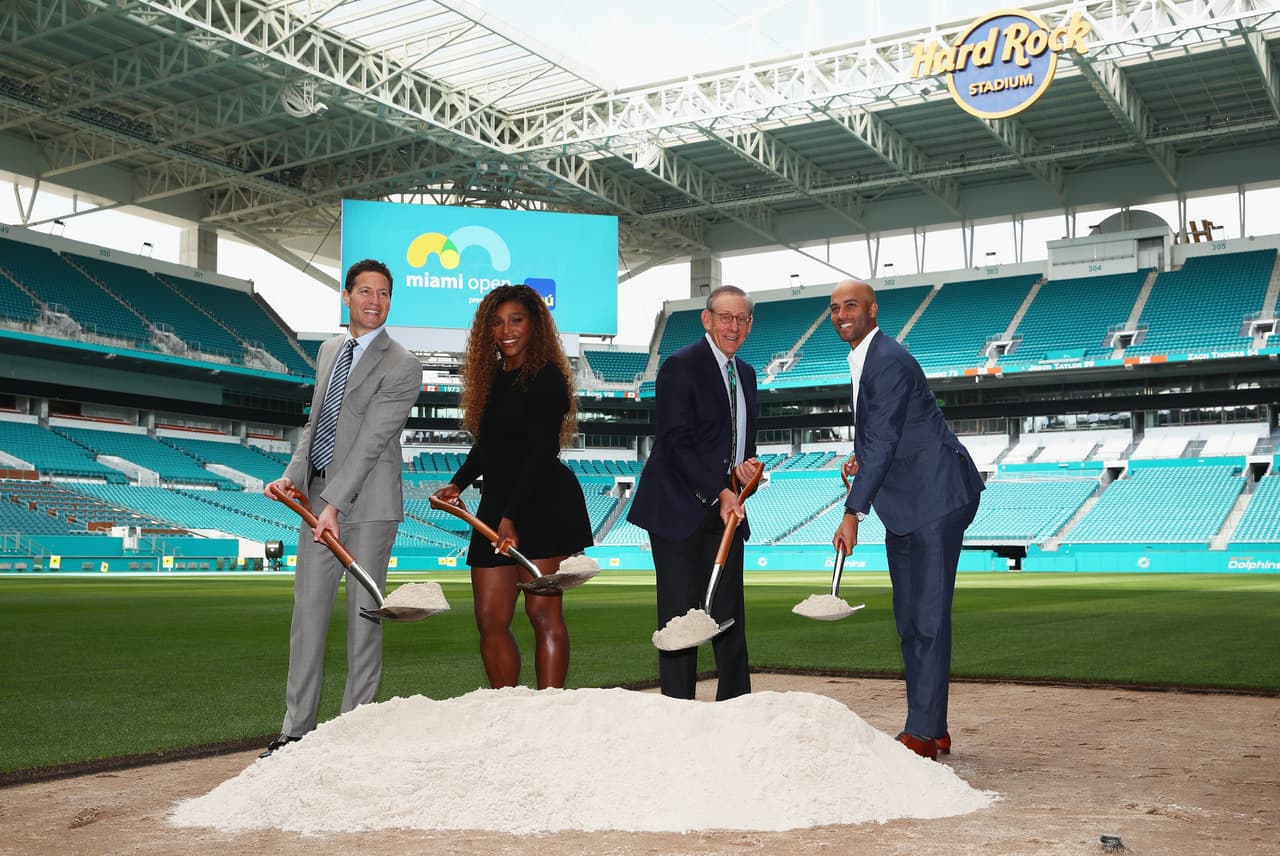 La presentación oficial del Hard Rock Stadium, casa de los Miami Dolphins en NFL, como la sede del Miami Open para 2019 abre una nueva etapa para uno de los grandes torneos del tenis mundial.