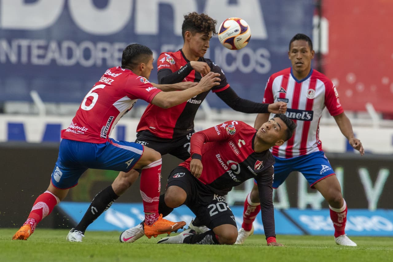Con goles de Aldo Rocha, Ian Torres y Ángel Márquez Atlas consigue importante victoria de 3-1 sobre el Atlético San Luis. Los Potosinos se quedan con 11 unidades y el Atlas llega a 12.