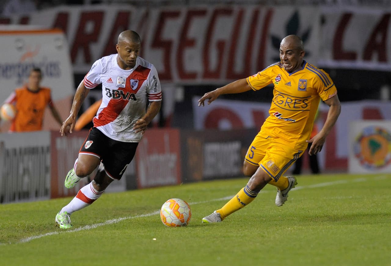 Finalmente se incorporó a la escuadra de Ricardo Ferretti y llegó a la final de la Libertadores, donde se topó a su paisano Carlos Sánchez.