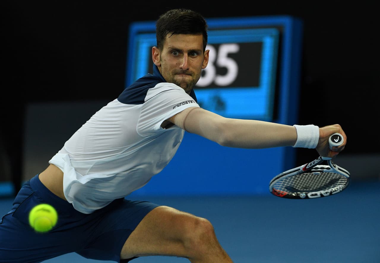 En su regreso oficial al circuito después de permanecer seis meses alejado de las pistas, el codo derecho de Djokovic no pudo rendir al máximo, o al menos, eso demostró Djokovic en pista.