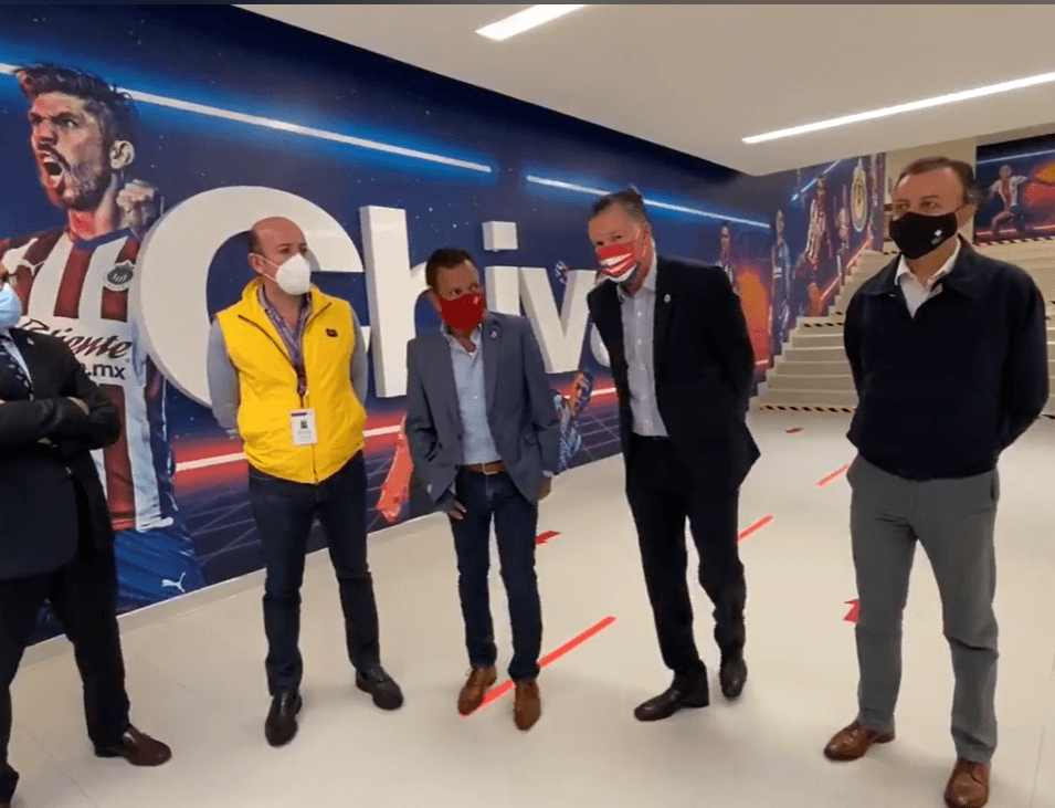 Autoridades dan visto bueno a protocolos en el Estadio Akron 