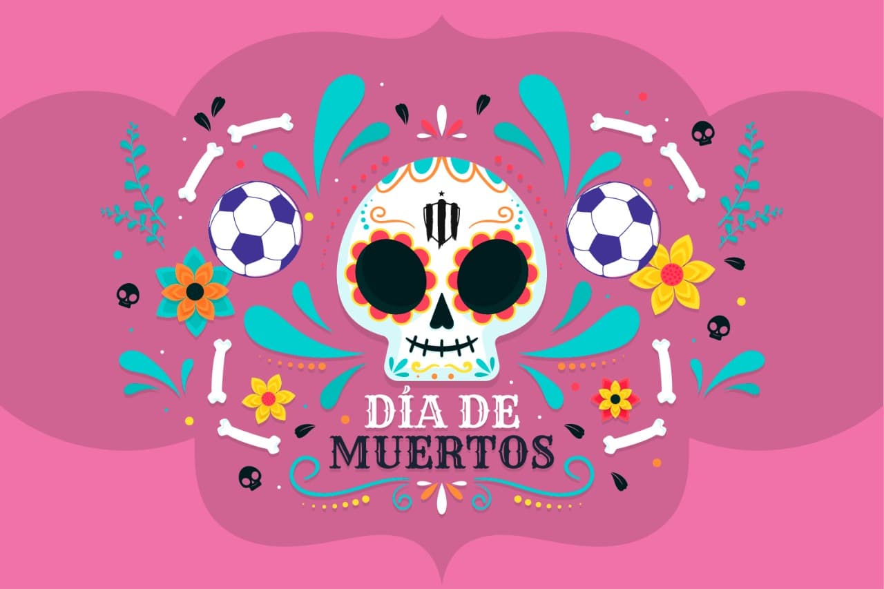 Equipos de diversos deportes, desearon feliz Día de Muertos, tradición mexicana que le ha dado la vuelta al mundo.