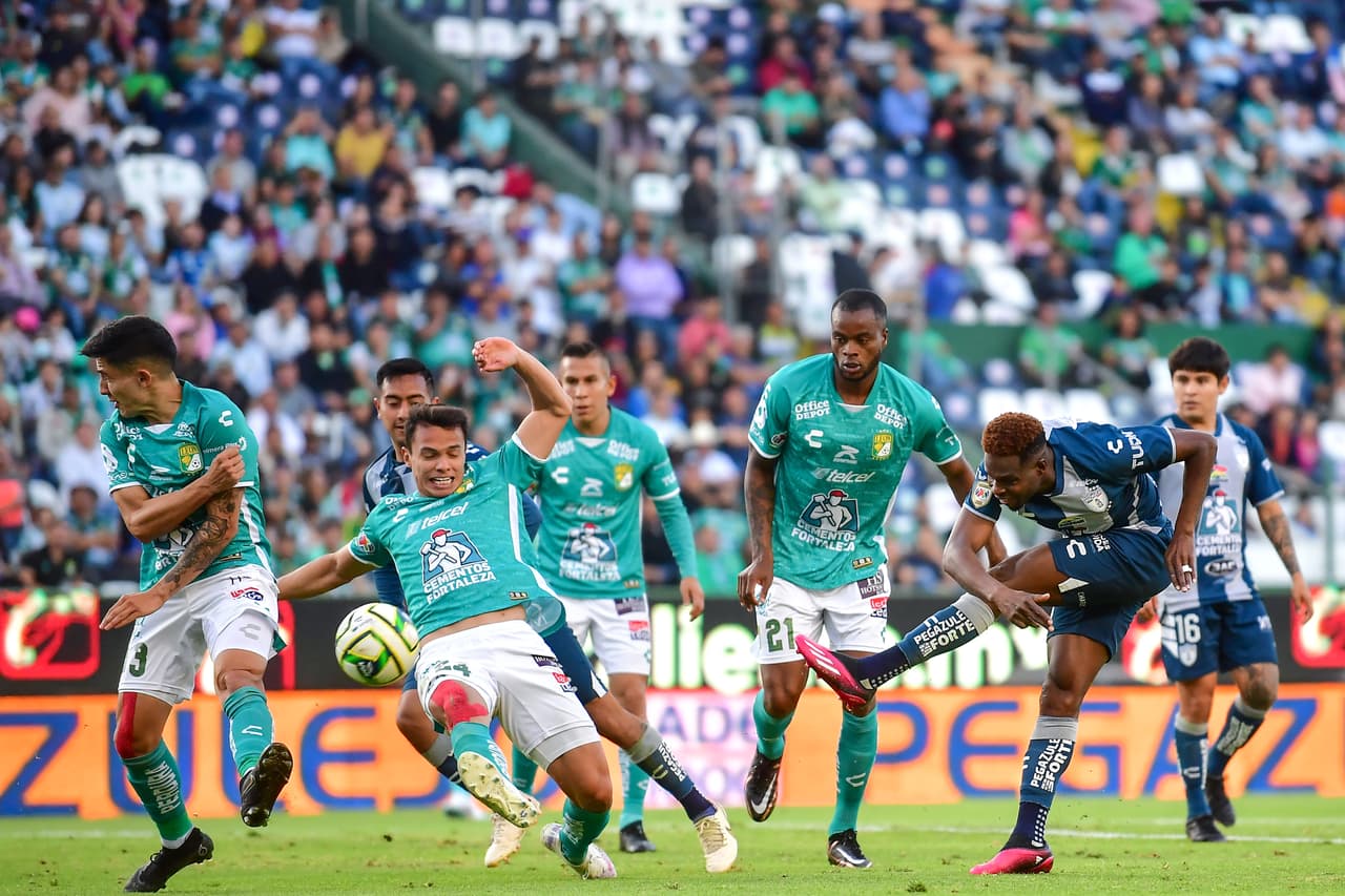 León no pudo frenar al Pachuca en casa en la jornada 5.