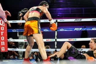 ''Rusita'' Rivas derrotó a Ramadan (Foto: Canelo Promotions).