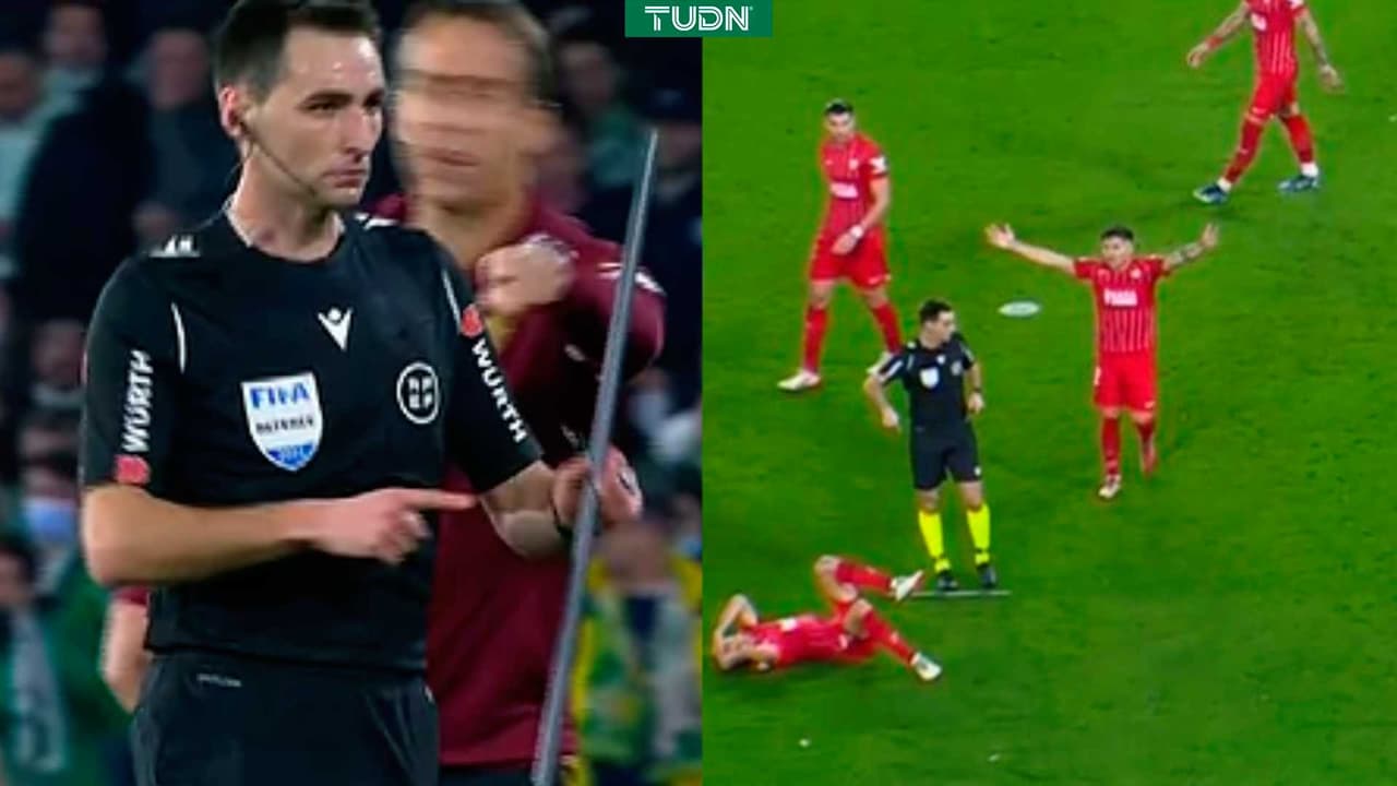 Avientan un palo a jugador del Sevilla; suspenden derbi ante Betis