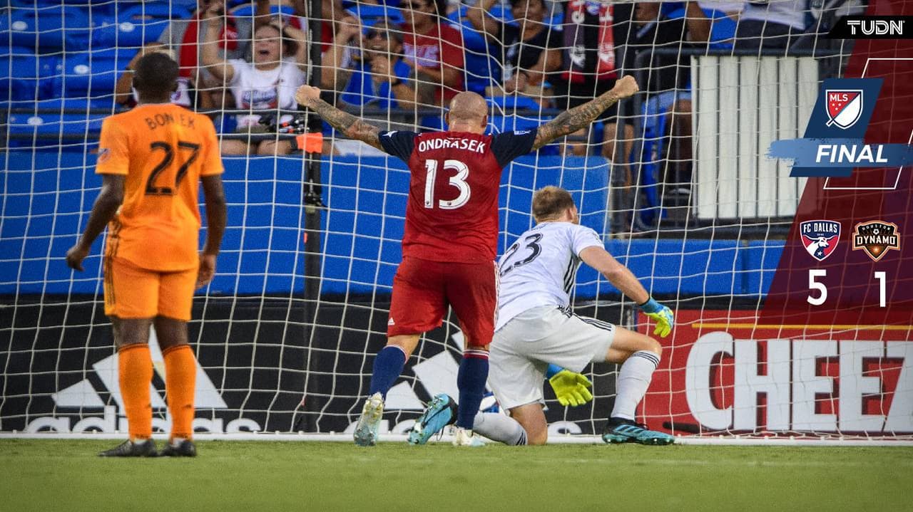Masacre en el clásico texano: FC Dallas no tuvo misericordia de un desfondado Houston