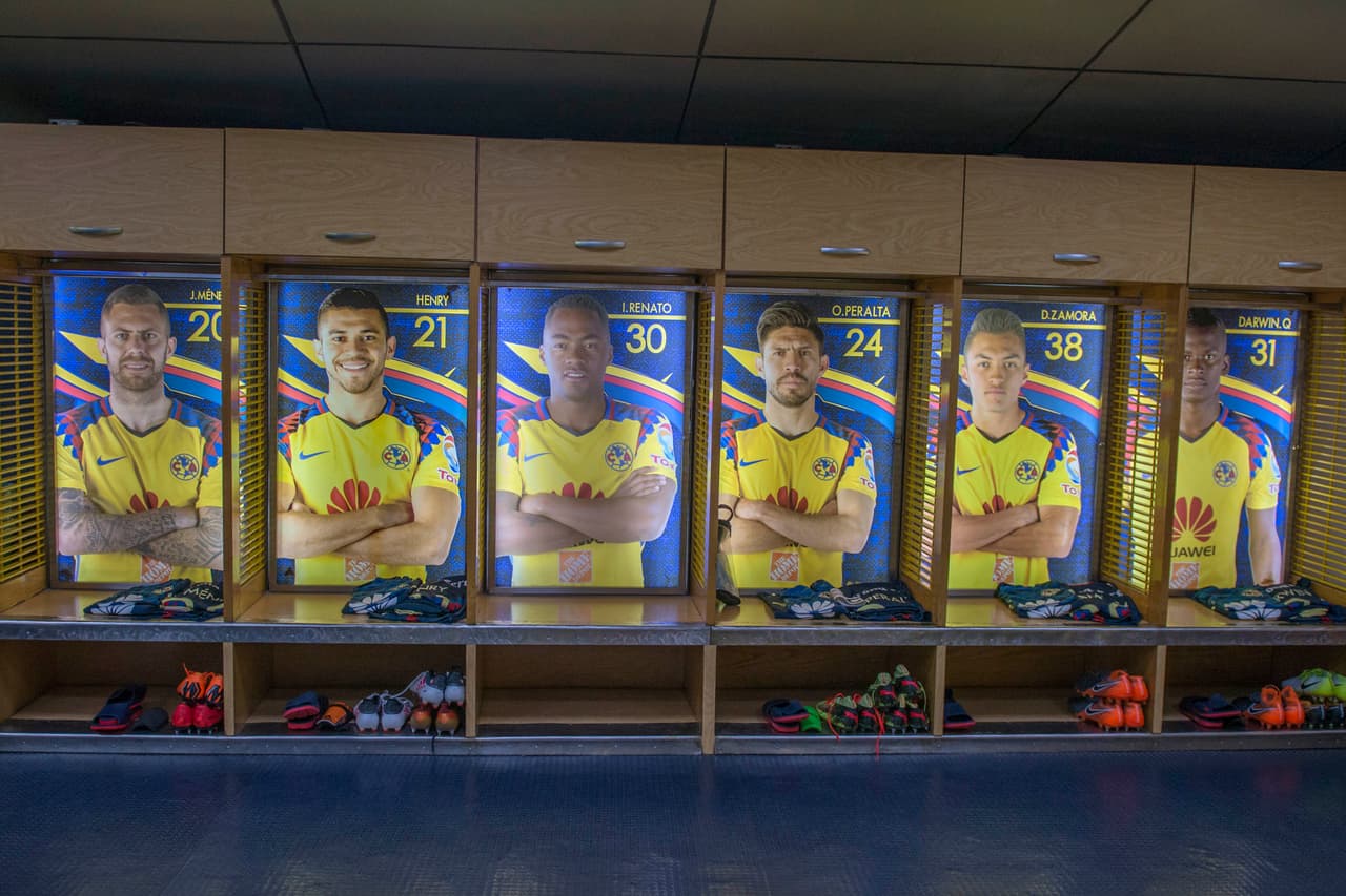 La casa de los locales estaba también lista para las necesidades que tuvieran los cracks del equipo americano.