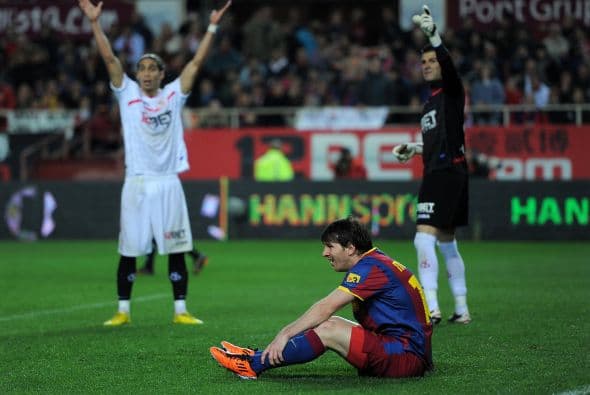 El Barcelona enfrentó a un rival complicado cuando visitó al Sevilla en la fecha 28 de la Liga española.