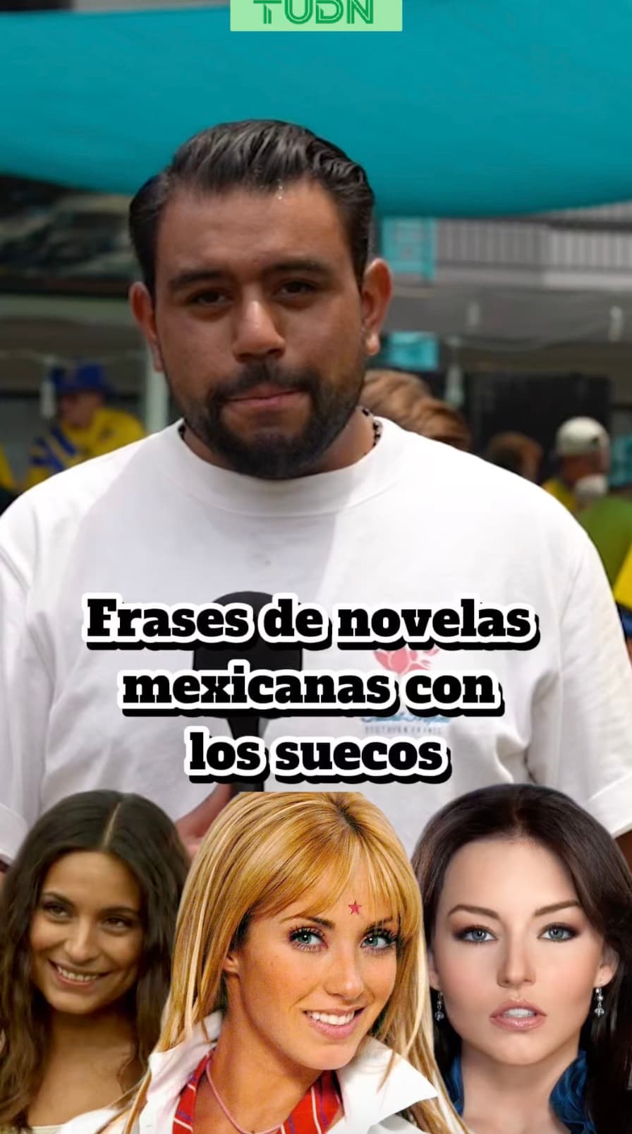 Frases de novelas mexicanas dichas por la afición de Suecia