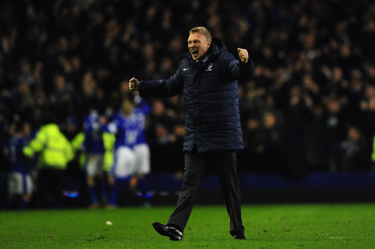 Su balance en el Everton, tras 11 años, arrojó números extraordinarios: 518 partidos, 218 victorias, 139 empates y 161 derrotas.