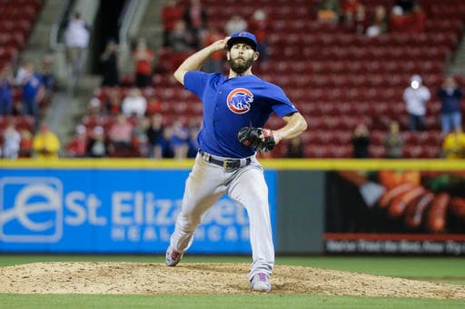 Jake Arrieta llegó a nueve triunfos con Cubs